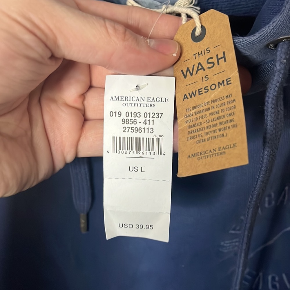 New Brand AEO Short hoodie Large - Picture 4 of 5